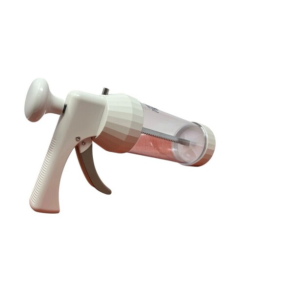 Pampered Chef 1525 Vintage Retired Cookie Press 16 Pattern Complete Disc Set NEW - Picture 16 of 16